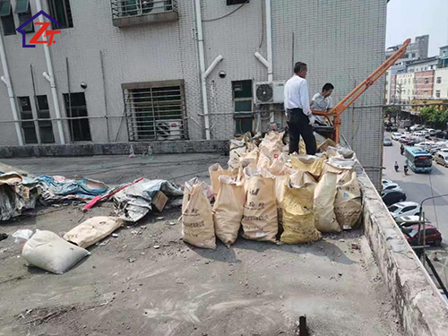 东莞银行（虎门威远分行）屋面整体防水补漏工程